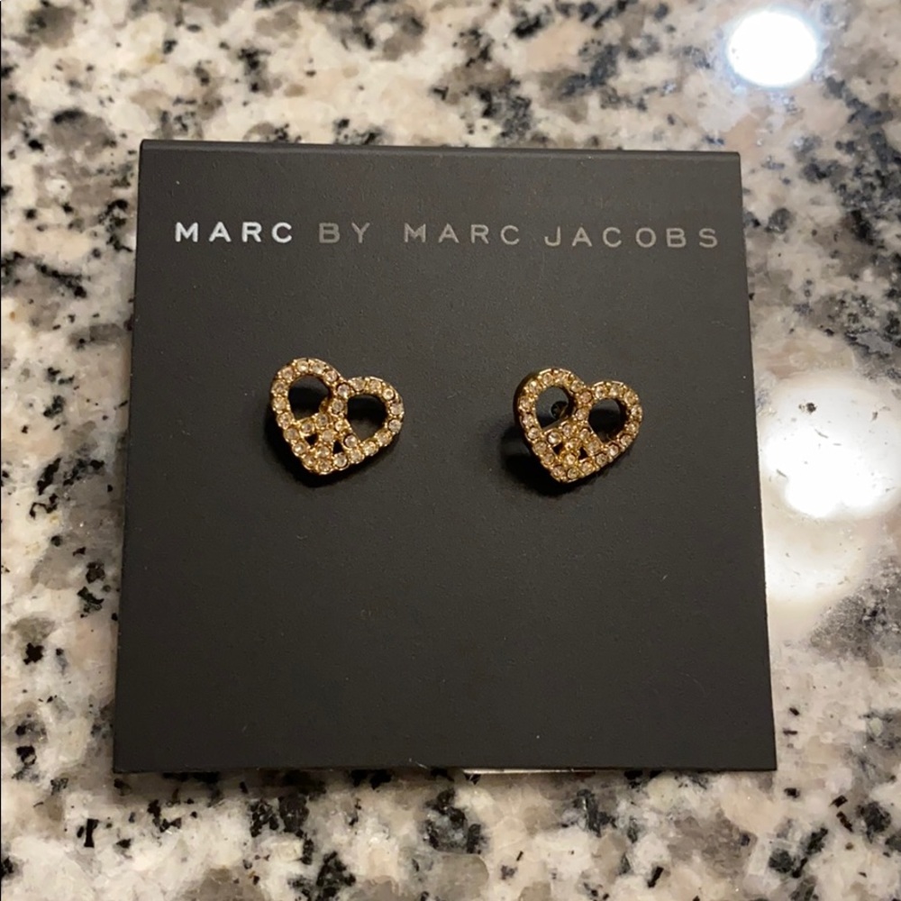 Marc by Marc Jacobs Peace and Love Earrings